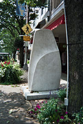 Watershed - sculpture by Martin Webster in Bristol, Tennessee/Virginia